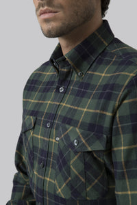 Camicia in flanella pesante di cotone