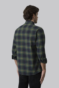 Camicia in flanella pesante di cotone