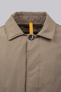 Trench con imbottitura staccabile