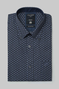 Camicia in popeline stampato