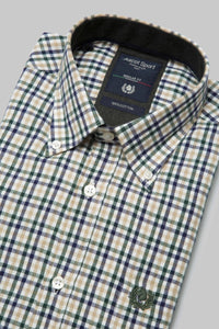 Camicia in flanella fantasia