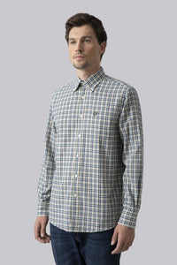 Camicia in flanella fantasia