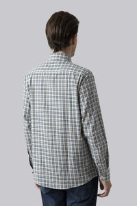 Camicia in flanella fantasia