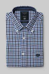 Camicia in flanella fantasia