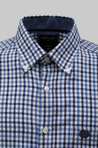 Camicia in flanella fantasia