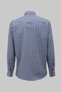 Camicia in flanella fantasia