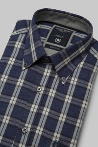 Camicia in flanella fantasia