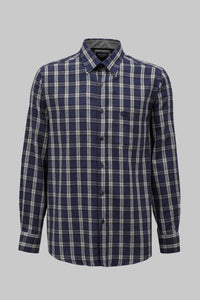 Camicia in flanella fantasia