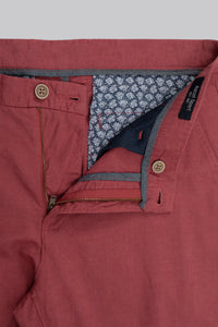 Pantalone chino in misto lino cotone