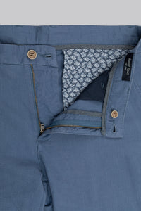 Pantalone chino in misto lino cotone