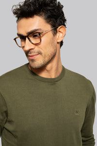 Maglia girocollo 100% light cotton