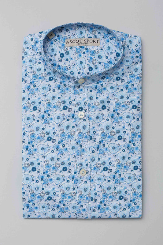 Camicia con stampa geometrica