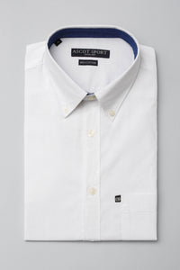 Camicia leggera in cotone bianco