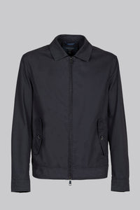 Giubbino in cotone con chiusura zip