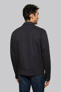 Giubbino in cotone con chiusura zip