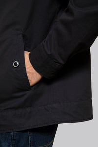 Giubbino in cotone con chiusura zip