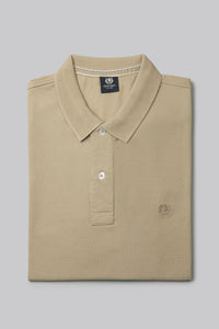 Polo con dettaglio jacquard
