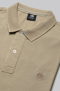 Polo con dettaglio jacquard
