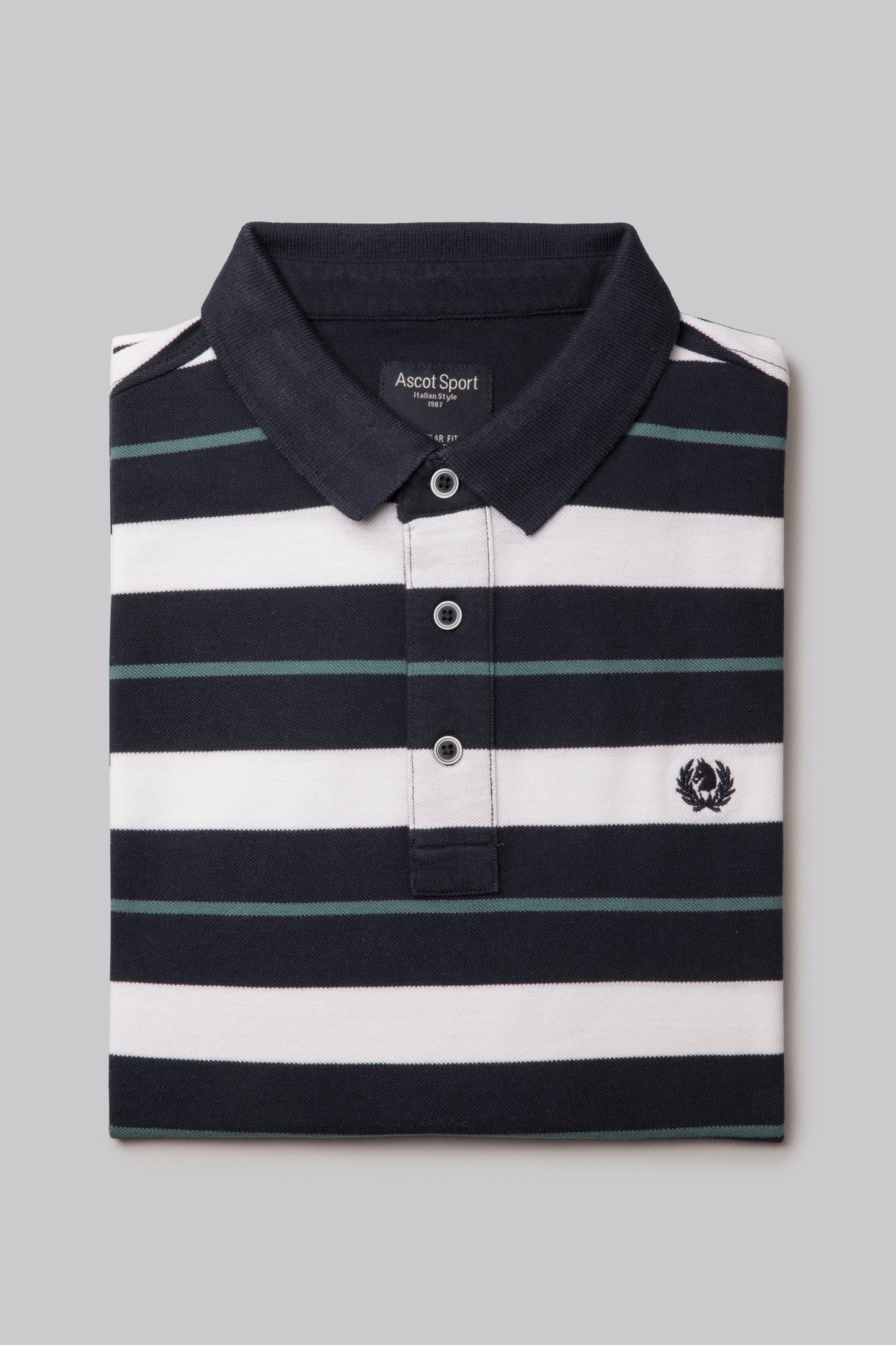 Cotton piqué polo shirt