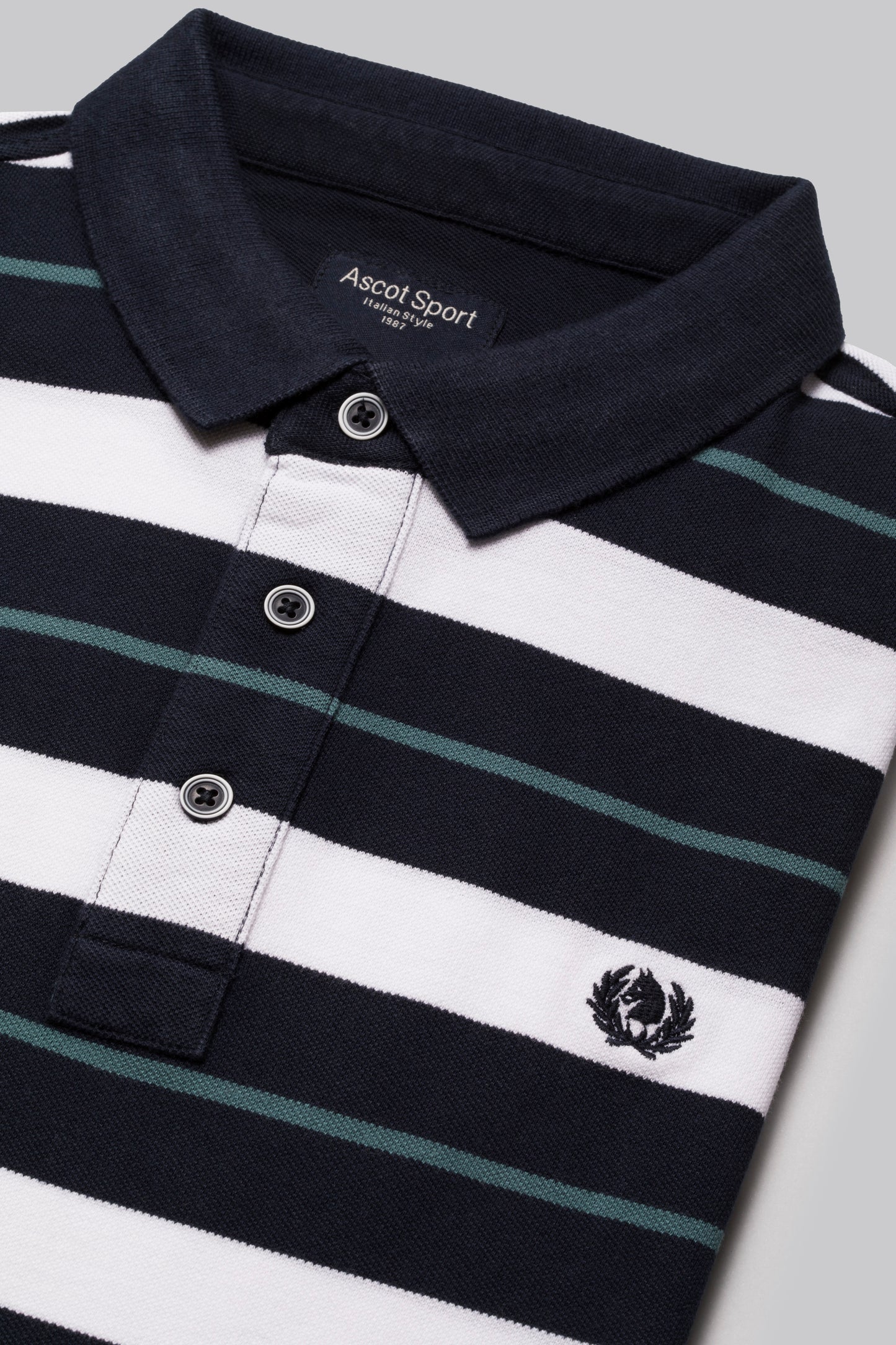 Cotton piqué polo shirt
