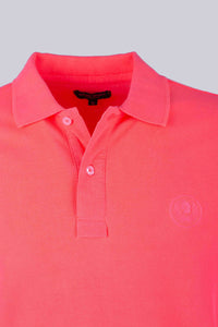 Polo in rosso fluo