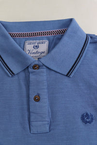 Polo azzura