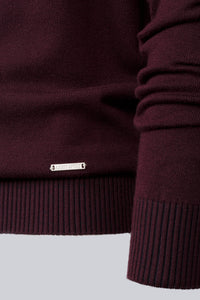 Maglione bordeaux