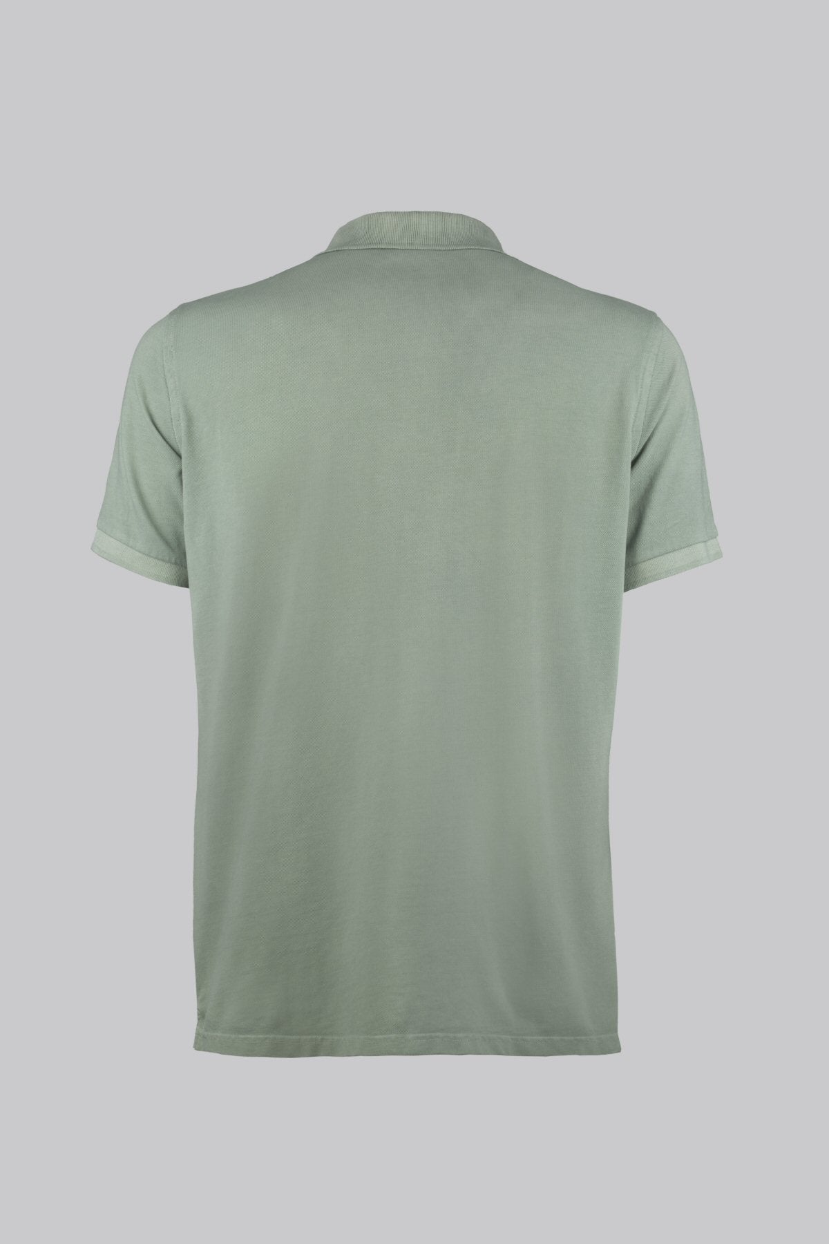 Polo in cotone tinto capo