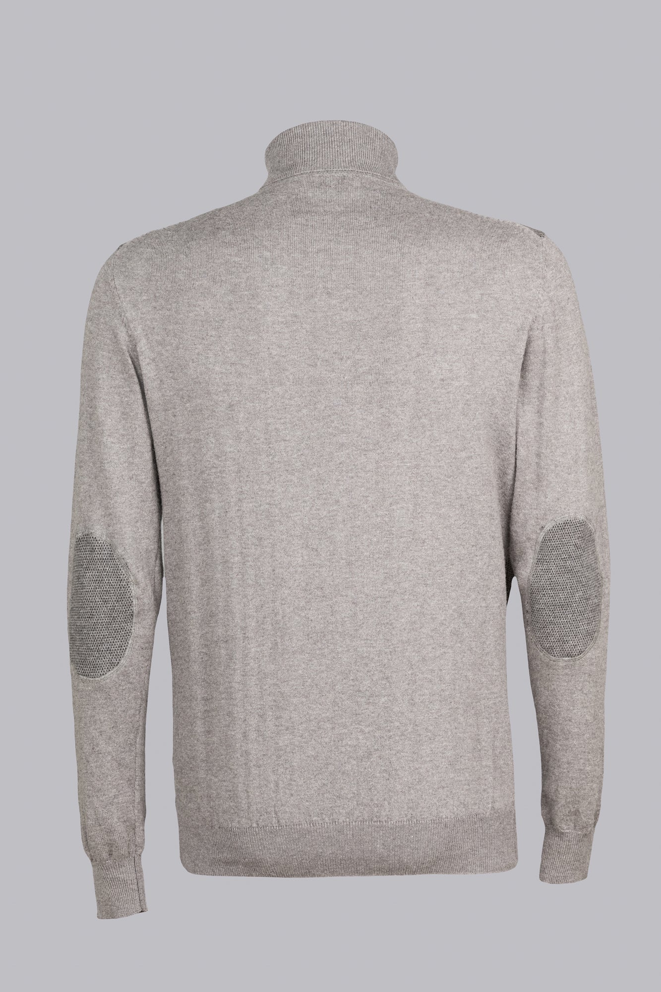Maglione grigio a due toni