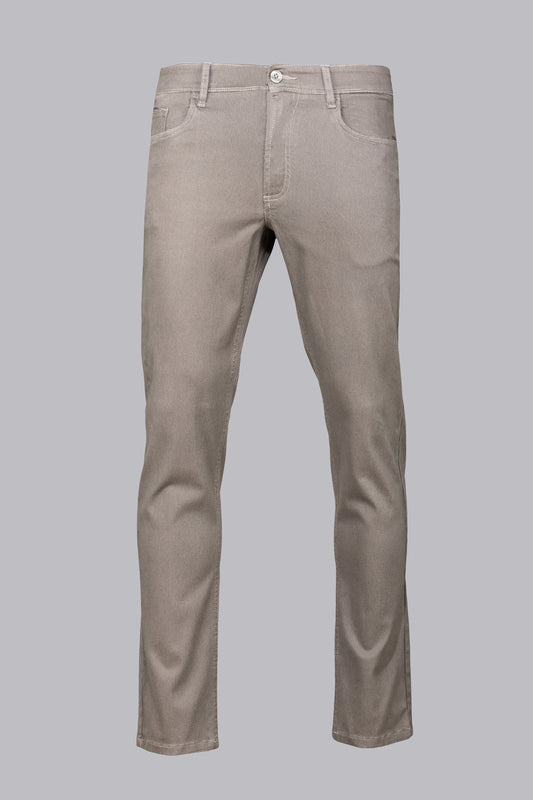 Trousers with houndstooth pattern