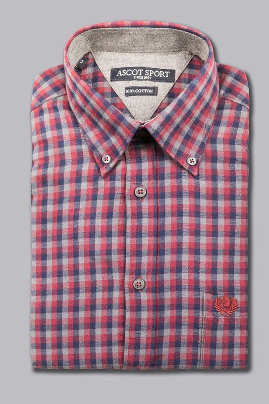 Camicia di flanella a quadri