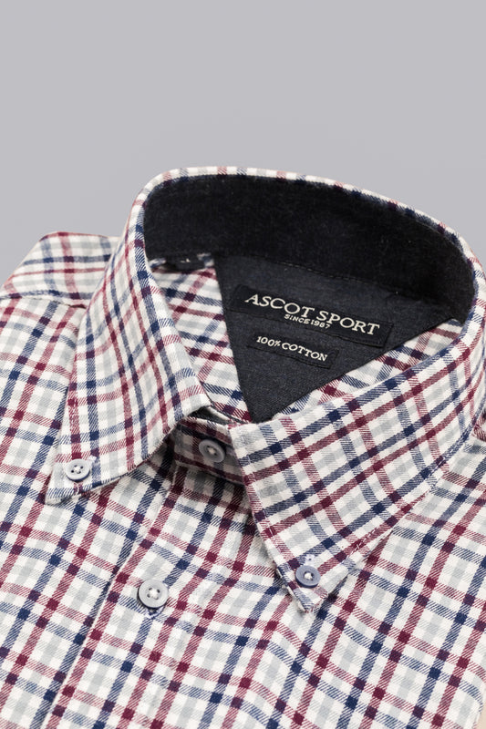 Camicia di flanella a quadri