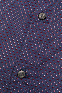 Camicia con motivo geometrico