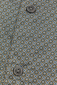 Camicia con motivo geometrico