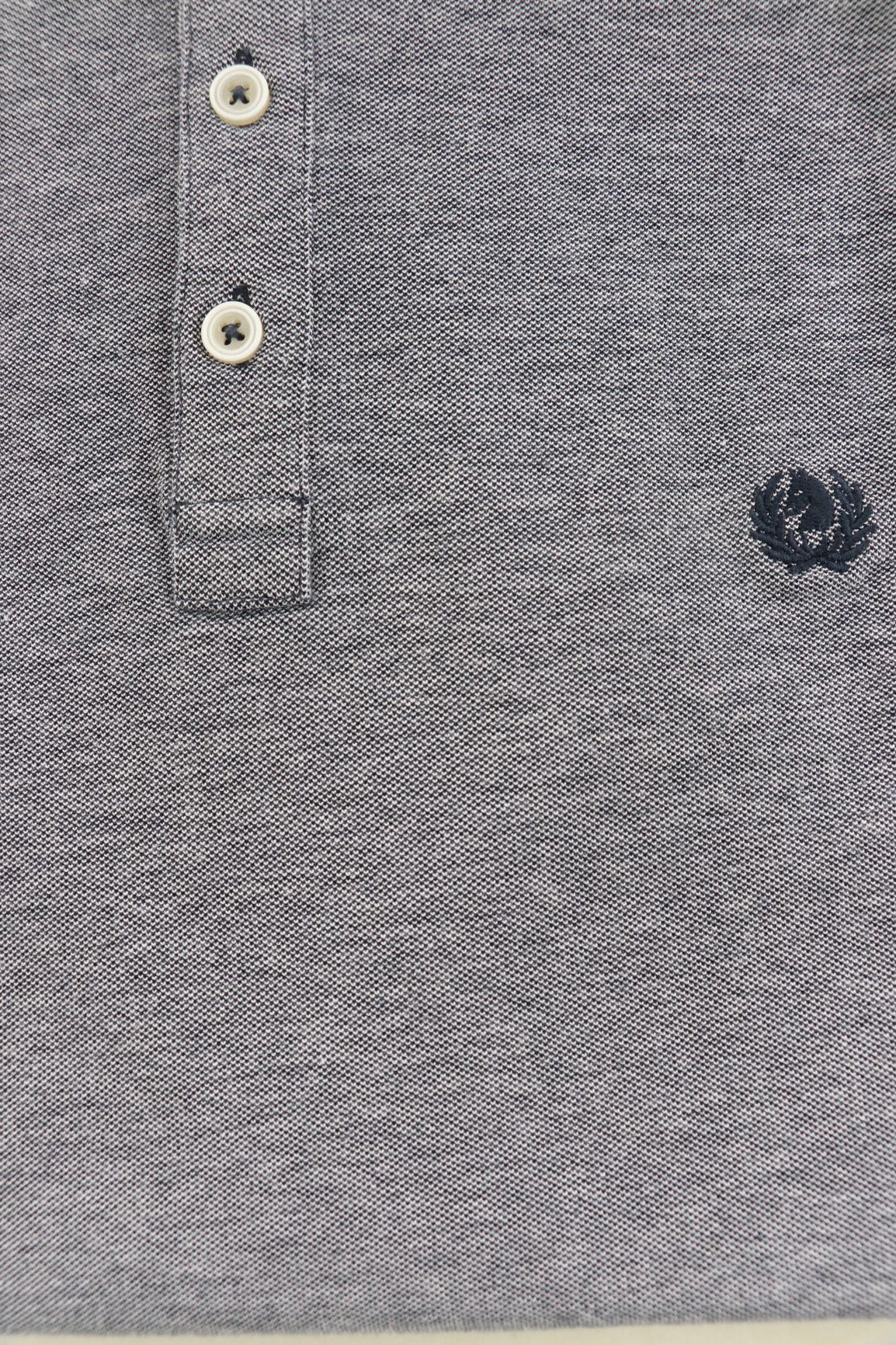 Men's polo in two tones
